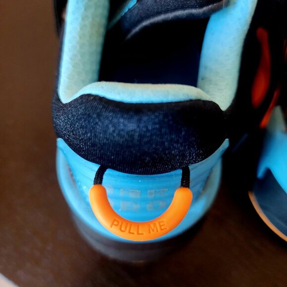 Size 7 Y (GS) PUMA x TETRIS RS-X Black-Luminous Blue - Picture 8 of 12